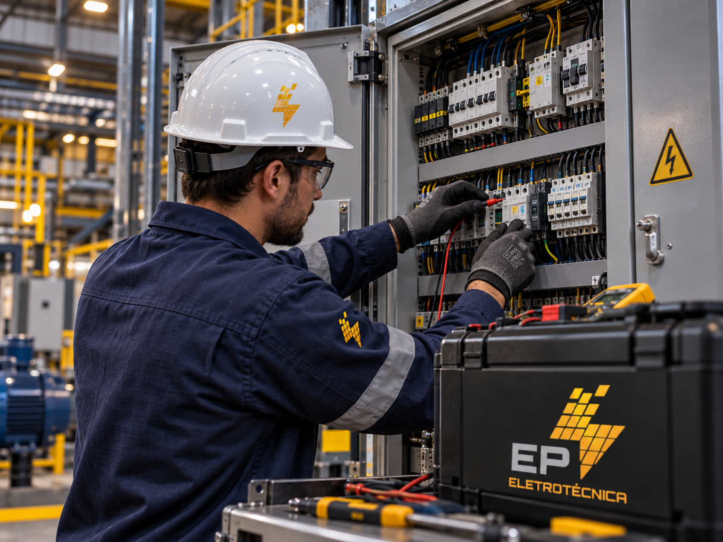 Manutenção elétrica industrial